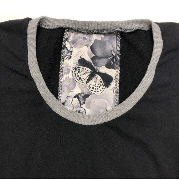 FERNIE Untamed butterfly print long sleeve top - Picture 4 of 8